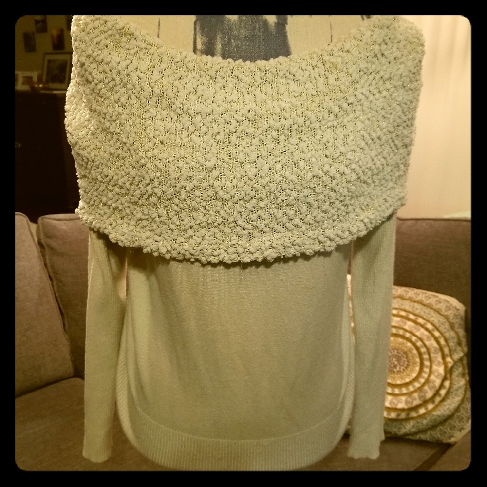 Cowlneck sweater